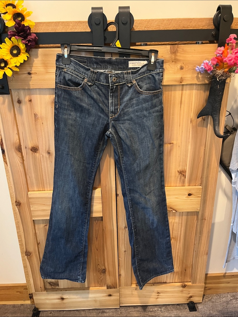 Polo by Ralph Lauren Medium Blue Flared Jeans